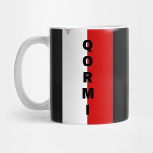 Qormi City in Malta Flag Vertical Mug